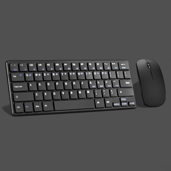 Gambar produk Kimsnot Set Keyboard Mouse Wireless Mini 2.4GHz Portable Ergonomic - KM-911