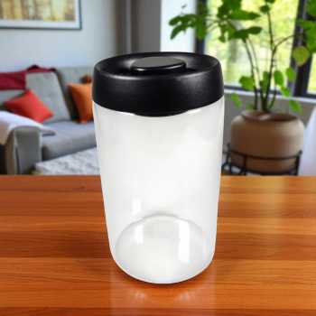 Gambar produk One Two Cups Toples Kaca Penyimpanan Biji Kopi Vacuum Sealed Lid 1.2L - SE41