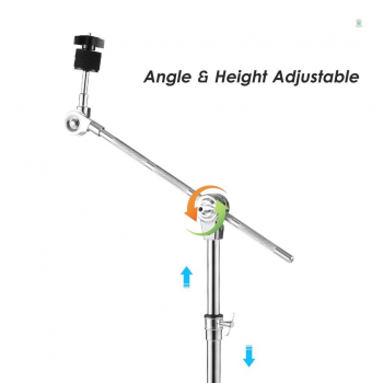 Gambar produk FMA Drum Cymbal Stand Heavy Duty Adjustable Double Braced Anti-Slip - FM-CST