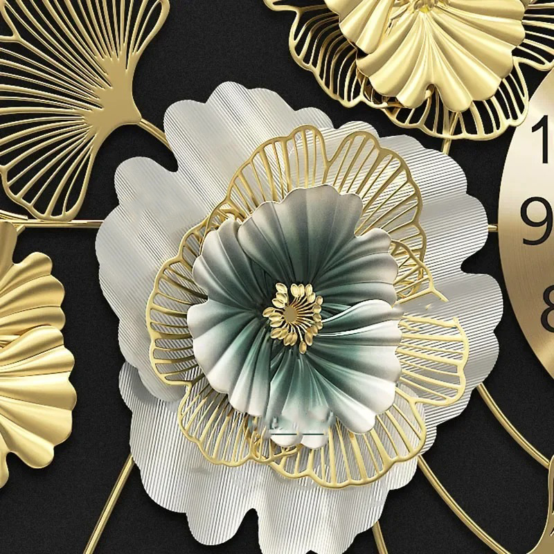Gambar produk TaffHOME Jam Dinding Quartz Luxury European BAOCE Movement 6168 60cm - 29209BL