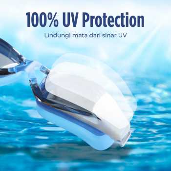 Gambar produk RUIHE Kacamata Renang Dewasa Anti Fog UV Protection - 9200