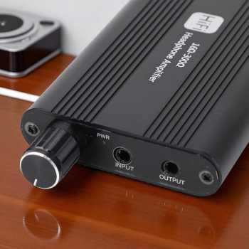 Gambar produk OOTDTY Portable Headphone Amplifier HiFi 16-300 Ohm - D3CS