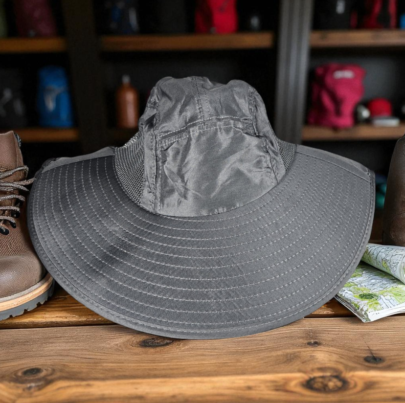 Gambar produk Rhodey Topi Rimba Outdoor Anti UV Waterproof Boonie Hat Nylon - BH031