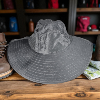 Rhodey Topi Rimba Outdoor Anti UV Waterproof Boonie Hat Nylon - BH031
