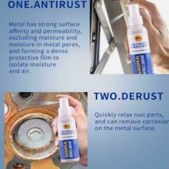 Gambar produk Shima Cairan Pelumas Anti Karat Quick Cleaning Rust Lubricant 120ml - SM100