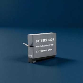 Gambar produk Rechargeable Battery GoPro Hero 4 3.8V 1600mAh - AHDBT-401 (Replika 1:1)