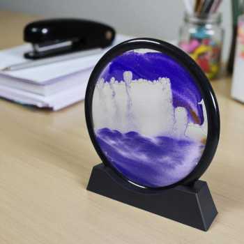 Gambar produk Sandbilder Pajangan Meja Dekorasi Pasir Hisap Gurun Quicksand 17.5cm - SA-3D
