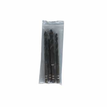 Gambar produk Dinho Mata Bor Four Edge Sawtooth Drill Bit 6-12mm 4 PCS - INU100