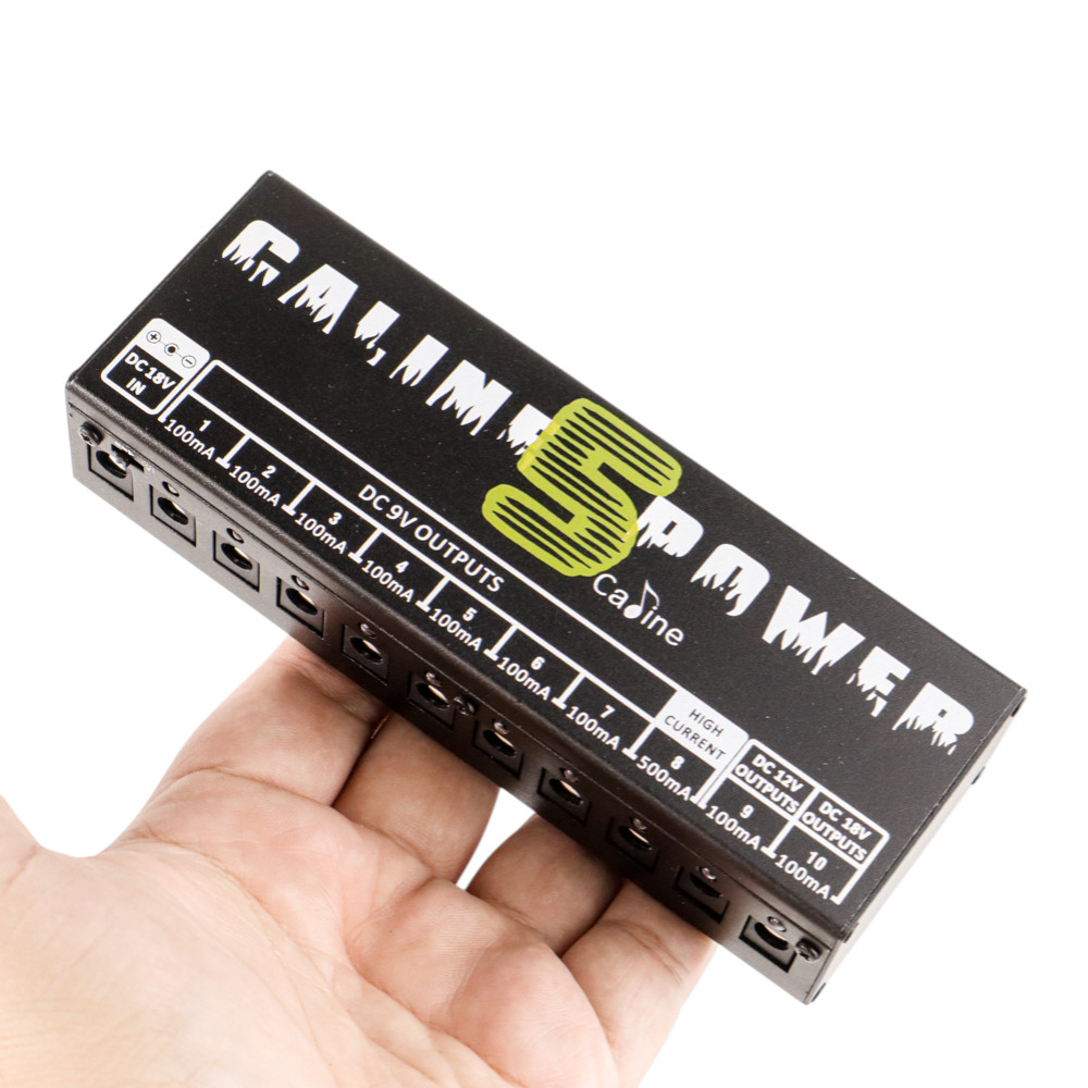 Gambar produk Caline Power Supply 10 Isolated Output EU Adaptor Pedal Effect Gitar - CP-05