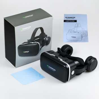 Gambar produk Shinecon 6.0 VR Box Virtual Reality Glasses dengan Headphone