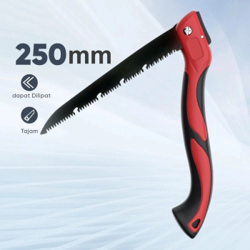 Januel Gergaji Kayu Lipat Wood Pruning Hand Saw High Hardness 250mm - Jn36