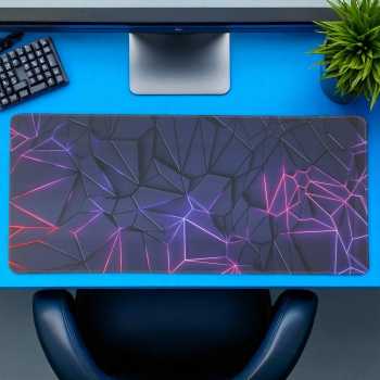 Laumango Gaming Mouse Pad Desk Mat Anti Slip Colorful Polygonal - LM-980