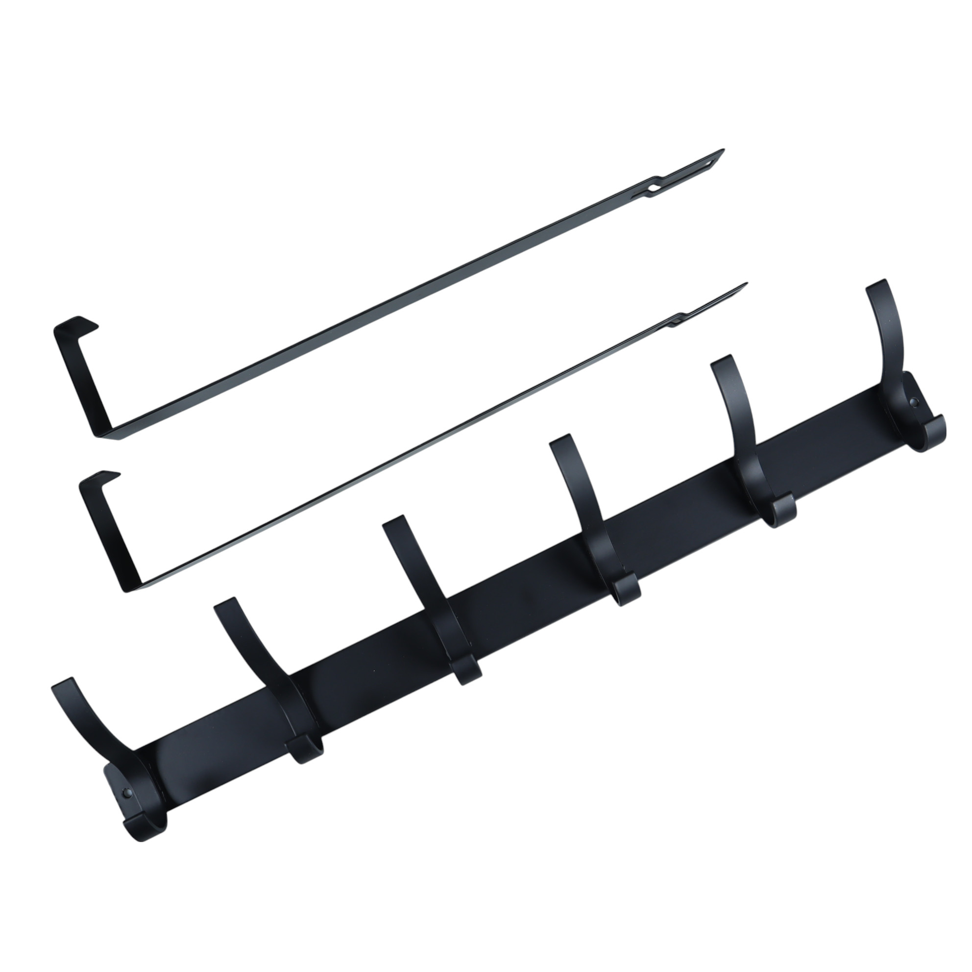 Gambar produk FMB Gantungan Baju Belakang Pintu Organizer Rack 6 Hook - INU99