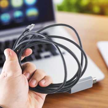 Gambar produk TH Kabel Video Konverter USB Type C to HDMI 4K 2M - TH02