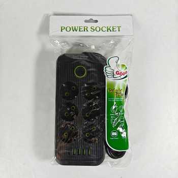 Gambar produk Taffware Stop Kontak USB Type C EU Plug Flame Retardant 10A 220V 2500W - F06U