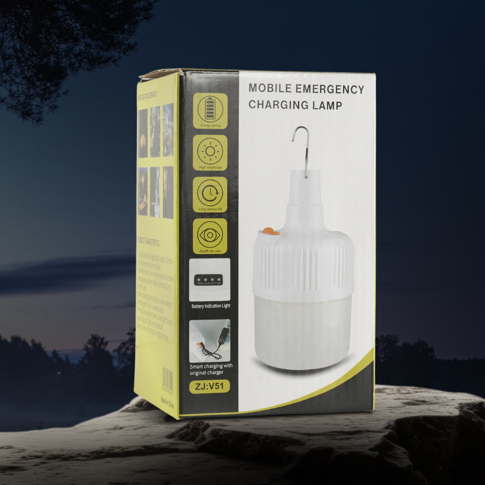 Gambar produk OOBEST Lampu LED Camping Tenda Solar Waterproof Cool White with Remote - ZJ-V51