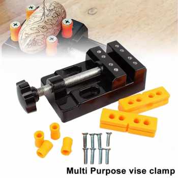 Gambar produk DIY Carving Bench Multipurpose Vise Clamp Tablet Drill Press Sculpture - 1267