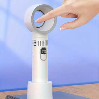 SGAR Kipas Angin Portable Bladeless Handheld Fan Rechargeable 1200mAh - SG210
