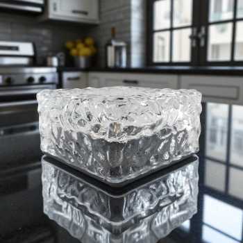 Gambar produk ARMOUR&DANFORTH Lampu Taman Hias Tanam Ice Brick Solar Water LED 4.5V Warm Light - GB066
