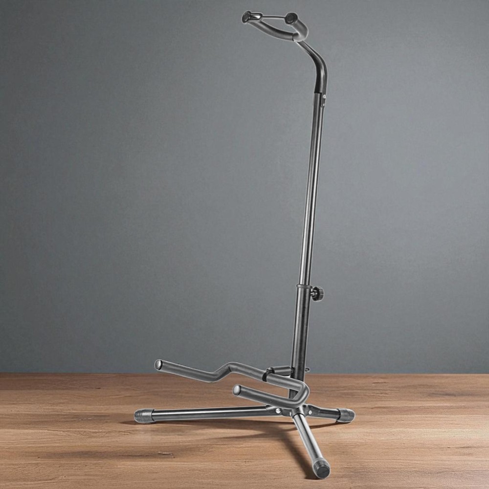 Gambar produk TaffSTUDIO Stand Gitar Long Neck Adjustable Guitar Stand Aluminium - HK00433