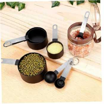 Gambar produk SPOSI Sendok Takar Ukur Cup Measuring Spoon 8 PCS - CF008