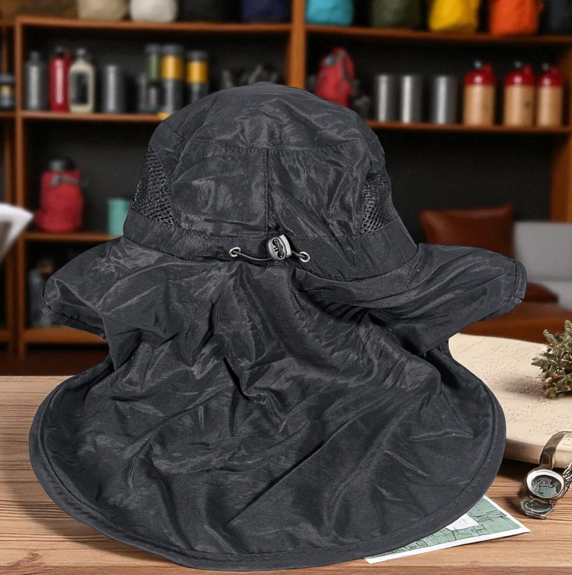 Gambar produk Rhodey Topi Rimba Outdoor Anti UV Waterproof Boonie Hat Nylon - YL-A10