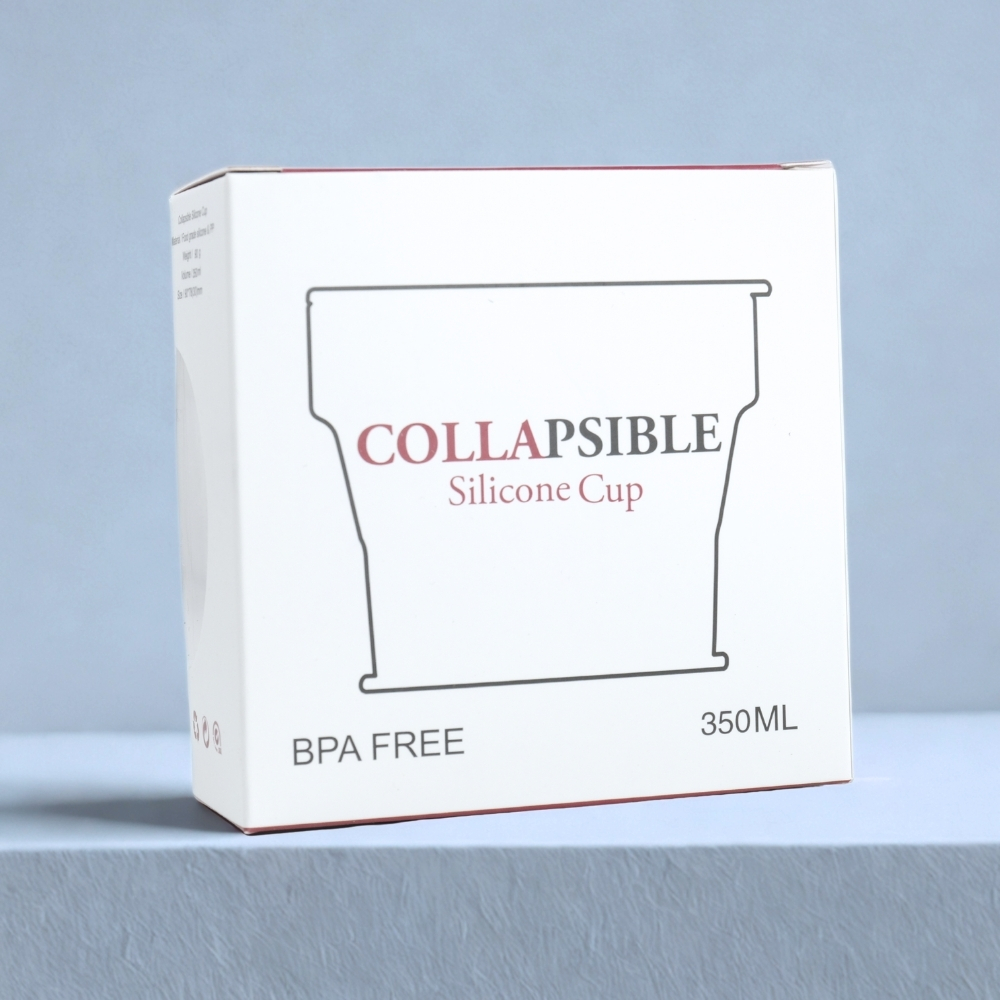 Gambar produk ACEBON Gelas Lipat Silikon Foldable Cup Heat Resistant 350ml - M6