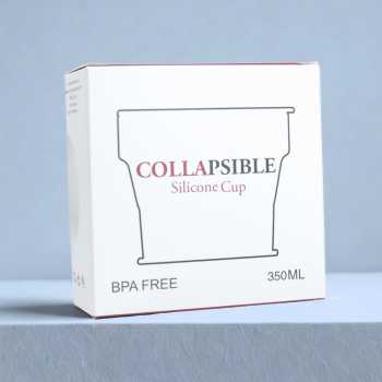 Gambar produk ACEBON Gelas Lipat Silikon Foldable Cup Heat Resistant 350ml - M6