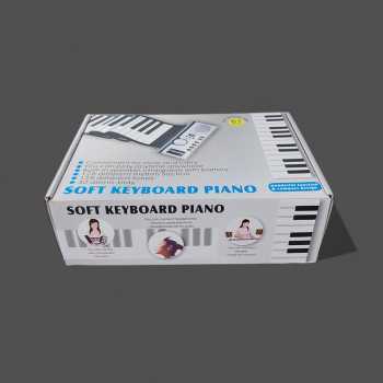 Gambar produk KERREY Piano Digital Gulung Roll Up Keyboard MIDI Monophonic 3.5mm - YNPB61