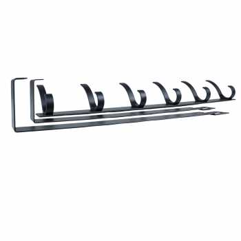 Gambar produk FMB Gantungan Baju Belakang Pintu Organizer Rack 6 Hook - INU99