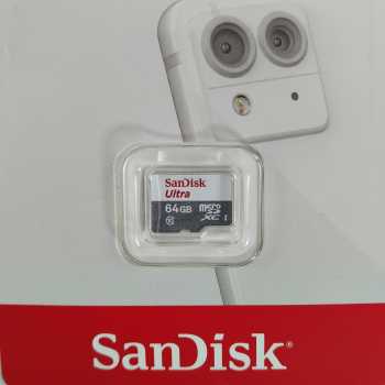 Gambar produk SanDisk Ultra microSDHC/SDXC UHS-I Class 10 100MB/s 64GB - SDSQUNR