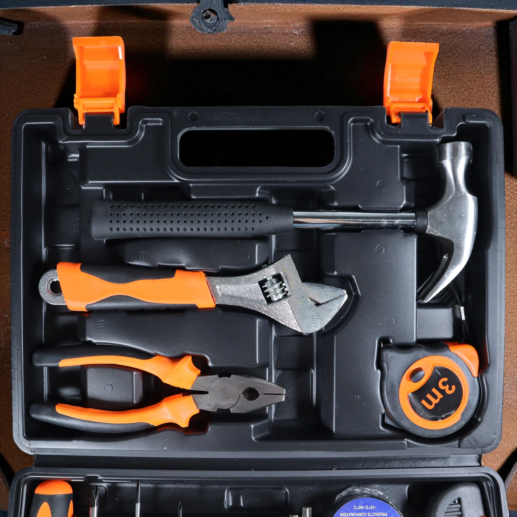 Gambar produk OLOEY Alat Set Perkakas Tang Palu Obeng with Box Storage 19in1 - BG50TC