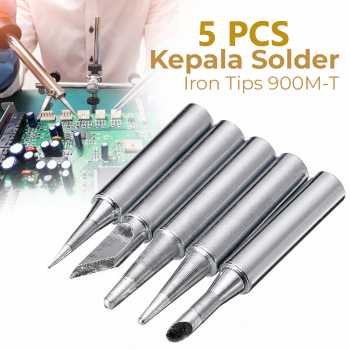 Gambar produk Mayitr Set Mata Solder Station Tool Iron Tip 900M-T 5 PCS - BI5044