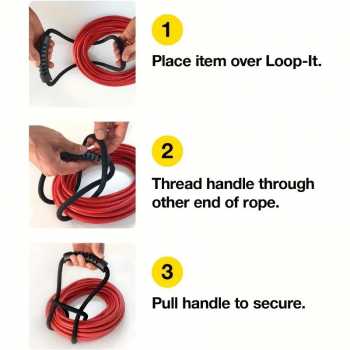 Gambar produk Lasso Tali Gantungan Selang Air Versatile Storage Strap with Handle - INU136