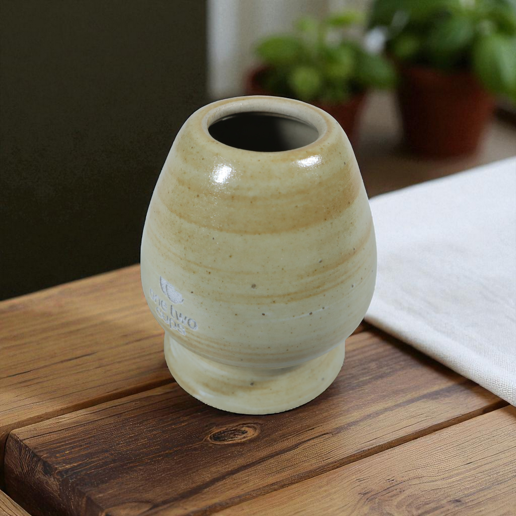 Gambar produk One Two Cups Stand Chasen Matcha Whisk Japanese Tea - D-34