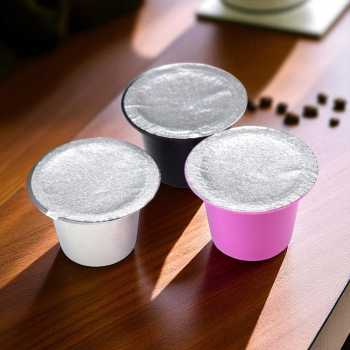 Gambar produk iCafilas Tutup Kapsul Nespresso Foil Lid Capsule Brewer 100 PCS - ICF921