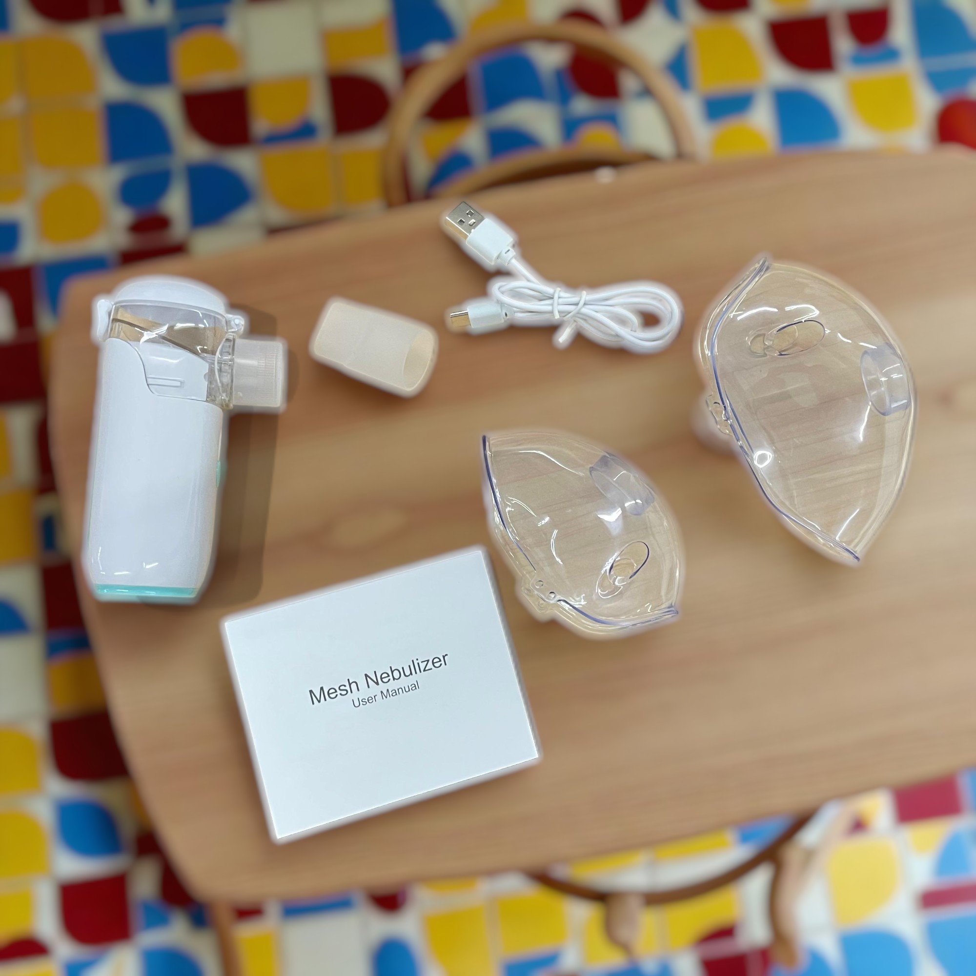 Gambar produk Wantobie Alat Terapi Pernapasan Handheld Nebulizer Inhaler Atomizer - ZH-N3