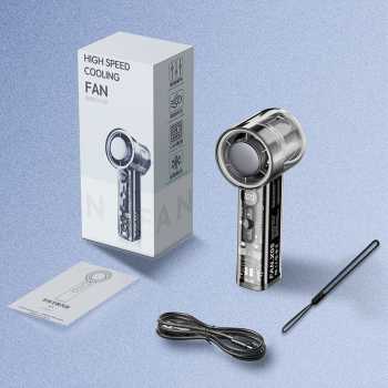 Gambar produk OSBORN Kipas Mini Portable Handheld Fan Ice Compress 3000mAh - O-65