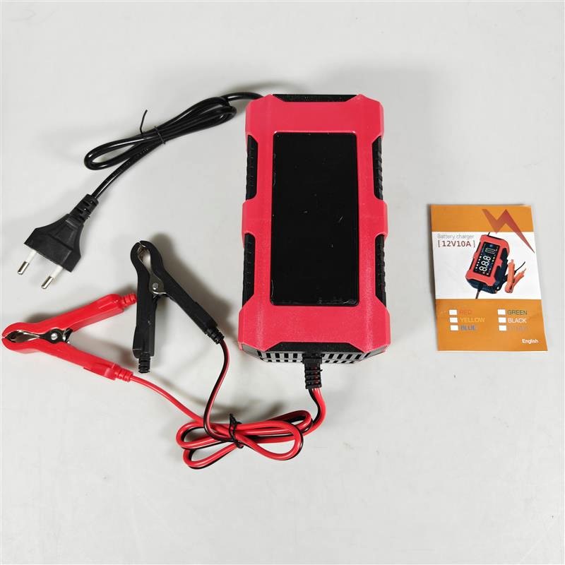 Gambar produk ReUni Charger Aki Mobil Motor Lithium Intelligent 7 Stage Charging - 12V10A