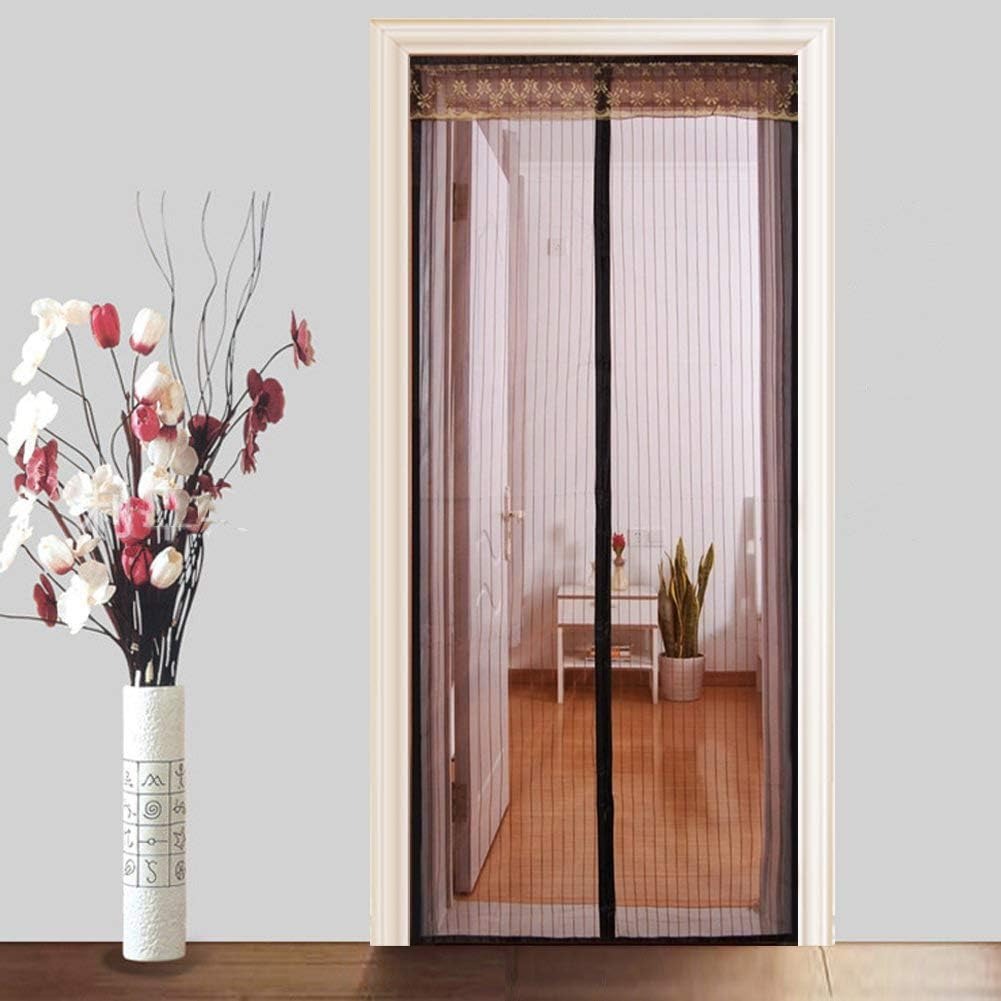 Gambar produk TaffHOME Tirai Pintu Anti Nyamuk Kelambu Magnetic Door 100x210cm - CNY-121