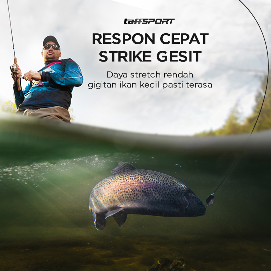 Gambar produk TaffSPORT Senar Benang Tali Pancing Extreme Braid 3.0 500M - FM-PEL