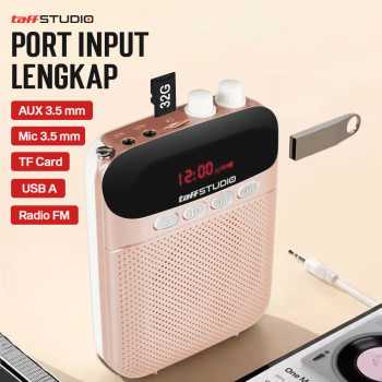 Gambar produk TaffSTUDIO Speaker Pinggang Bluetooth Voice Amplifier Wireless 8W - S26