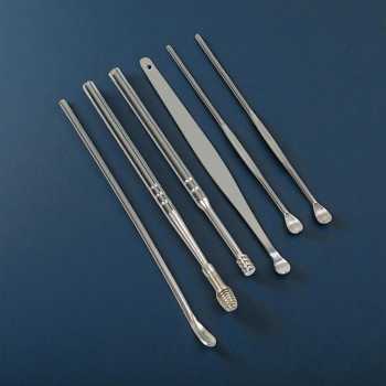 Gambar produk Biutte.co Set Pembersih Telinga Korek Kuping Ear Spoon Tool 6 PCS - BA45