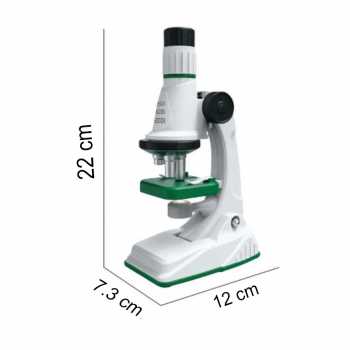Gambar produk MICROKID Mikroskop Monokuler Edukasi Anak Pengamatan Science 1200x - SD661
