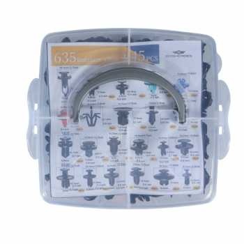 Gambar produk OTOHEROES Baut Rivet Mobil Joint Clip dengan Pengungkit 635 PCS - HS021