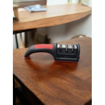 Gambar produk KNIFEZER HAO CHU KANG Pengasah Pisau Dapur Knife Sharpener 3 Slot - RS-168