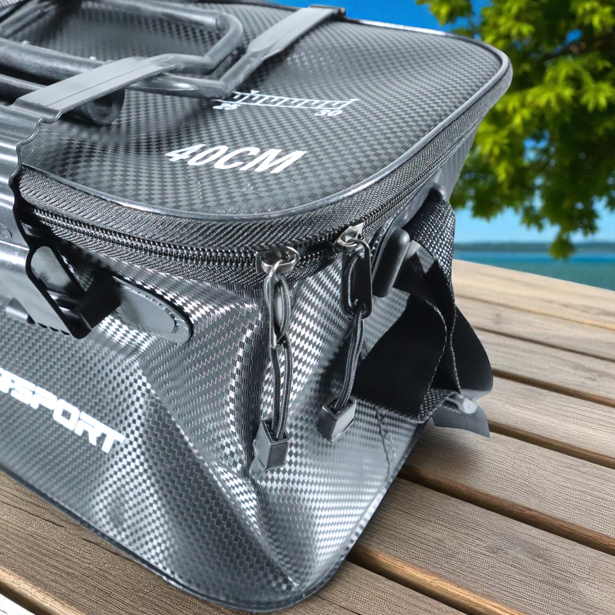 Gambar produk TaffSPORT Tas Perlengkapan Memancing Foldable Fishing Bucket EVA S - INU121