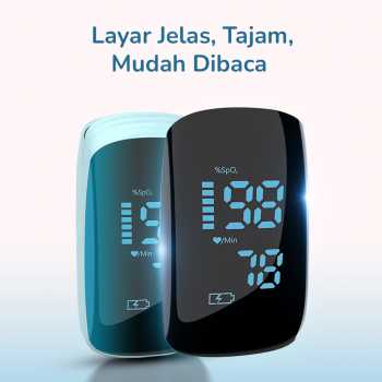 Gambar produk AIQUE Fingertip Pulse Oximeter Alat Ukur Saturasi Oksigen Darah - TY-05