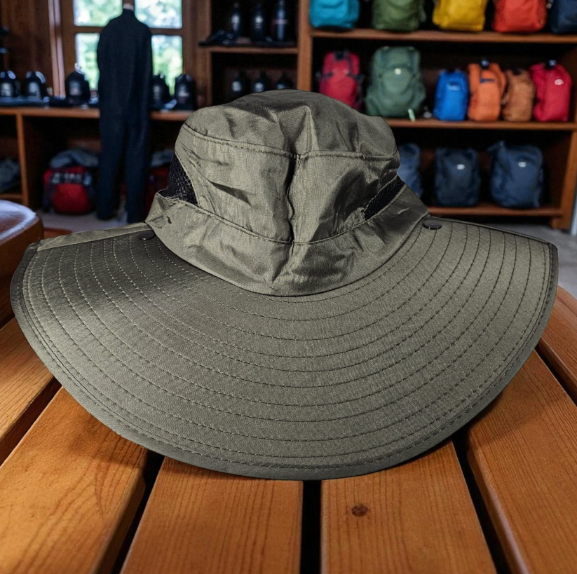 Gambar produk Rhodey Topi Rimba Outdoor Anti UV Waterproof Boonie Hat Nylon - YL-A10