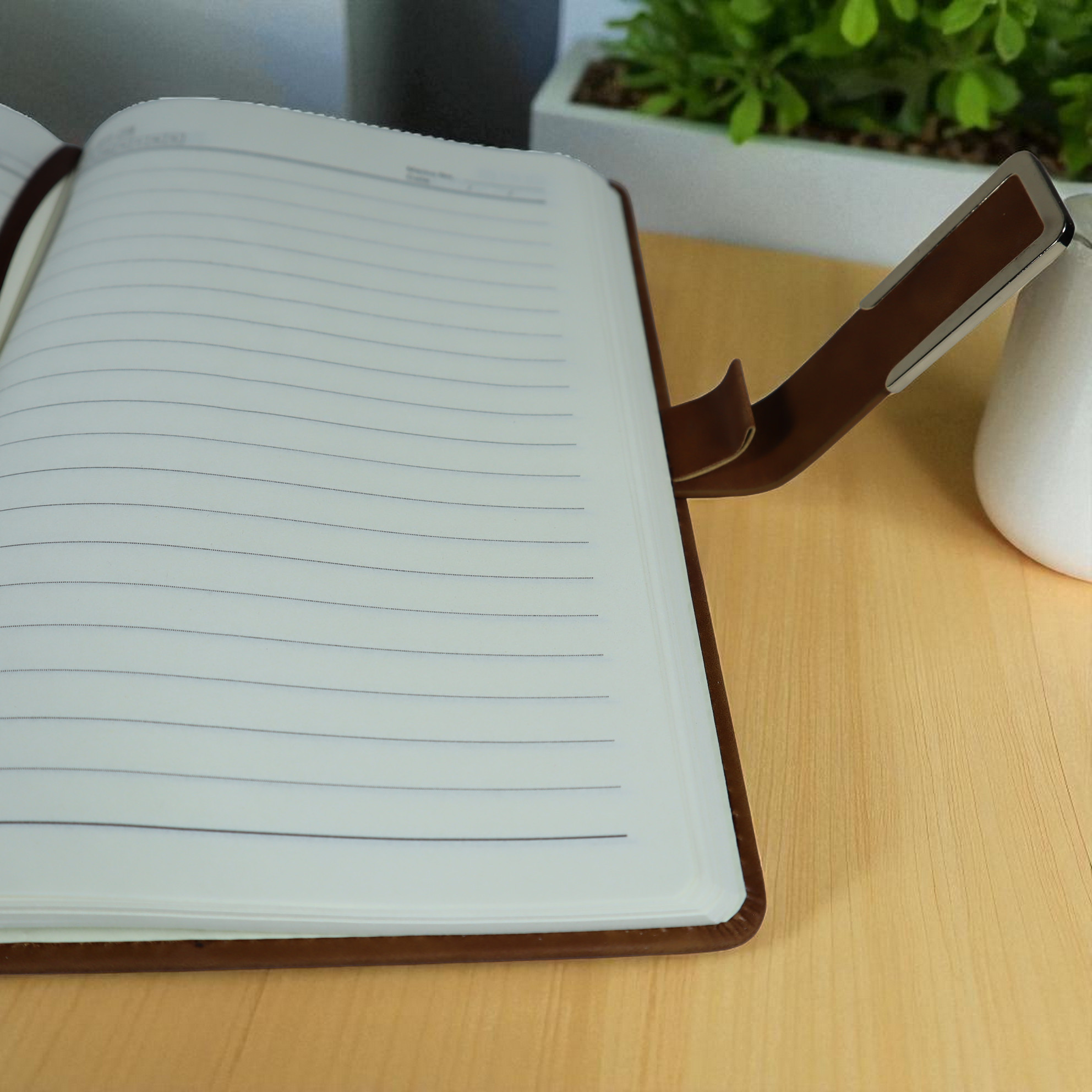 Gambar produk Toddi Buku Jurnal Leather Notebook Diary A5 80GSM 200 Halaman - TD663